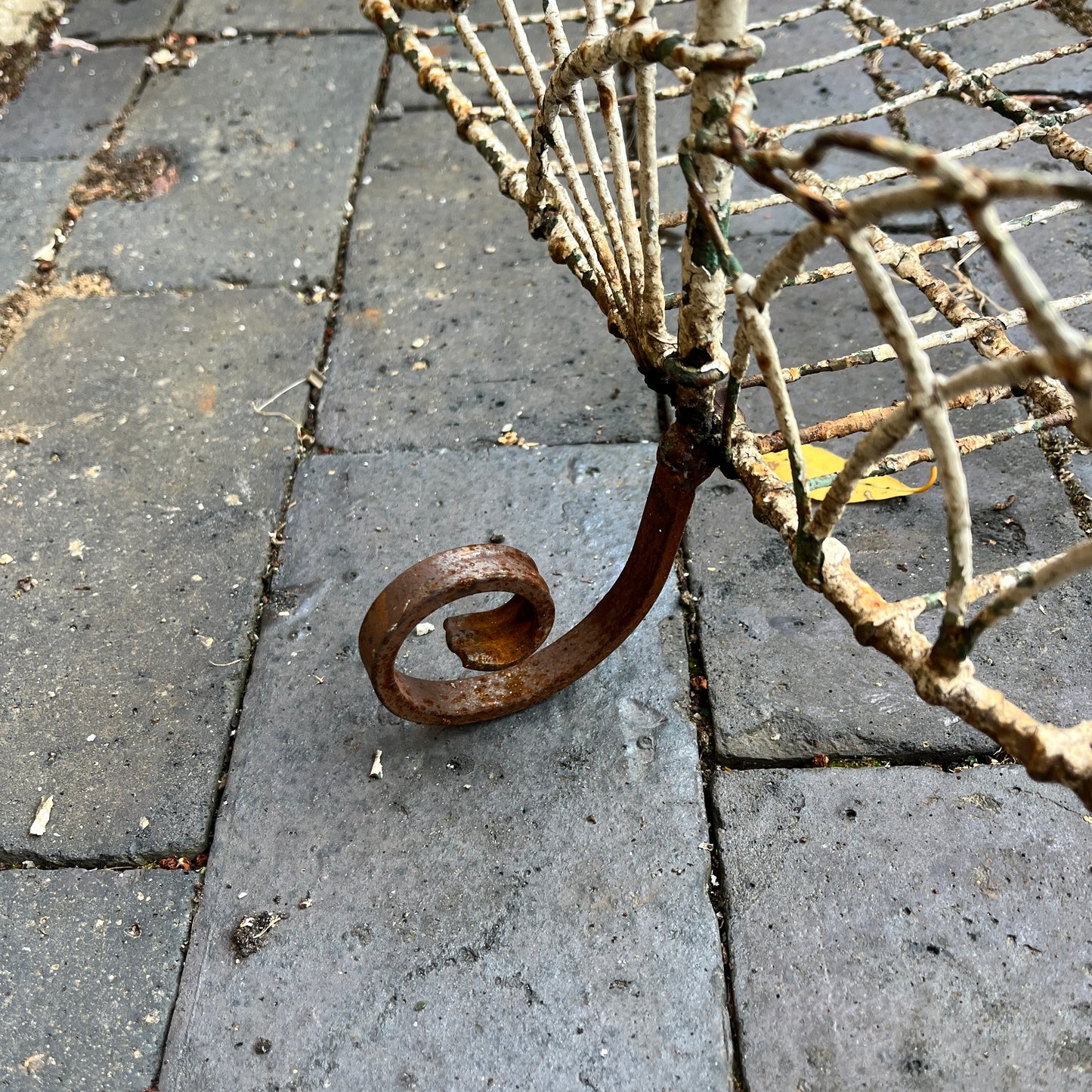 New foot on a victorian plant stand