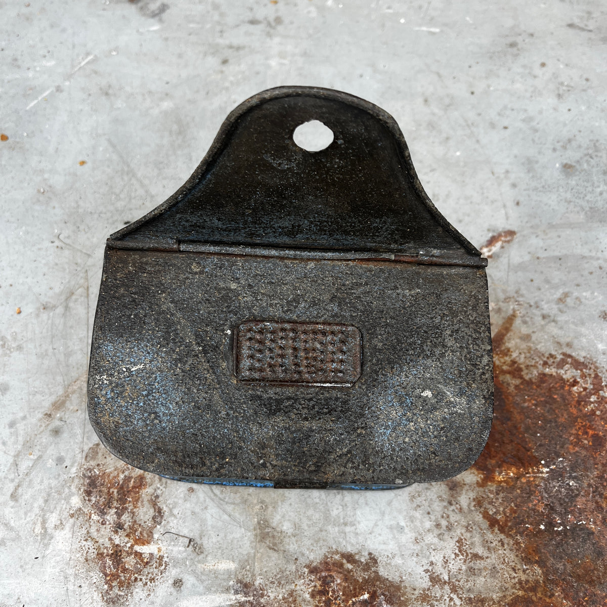 Vintage French Enamel Allumettes Box