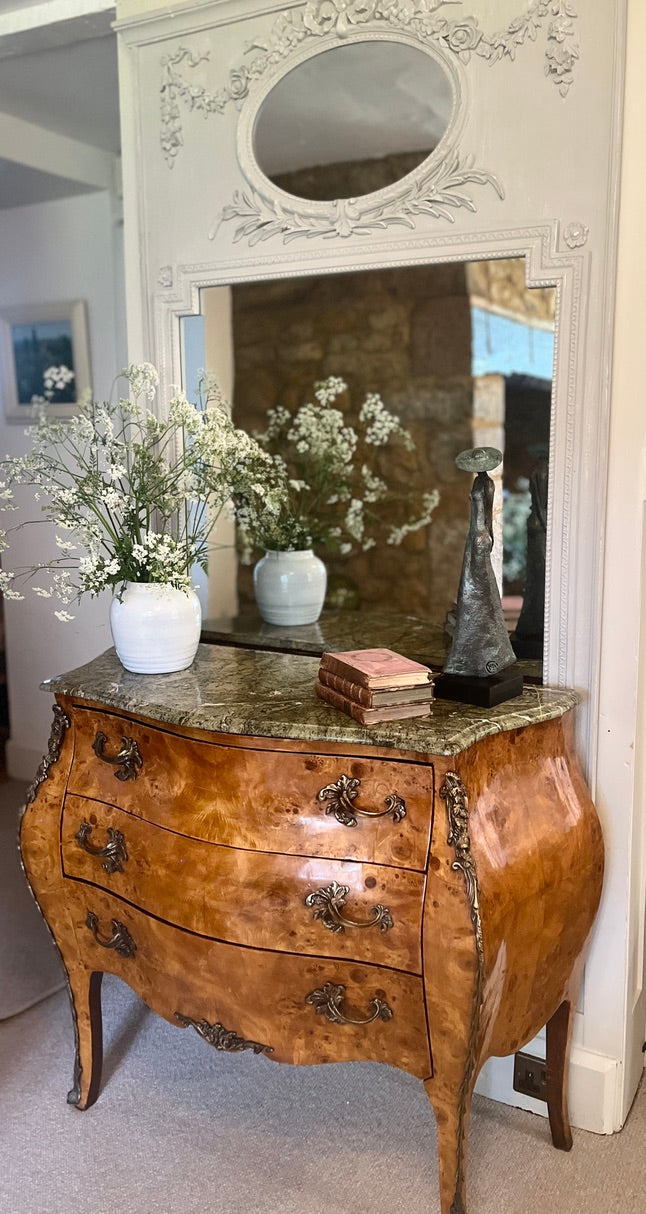 Antique French Bombe Commode -suzie-catlin-designs
