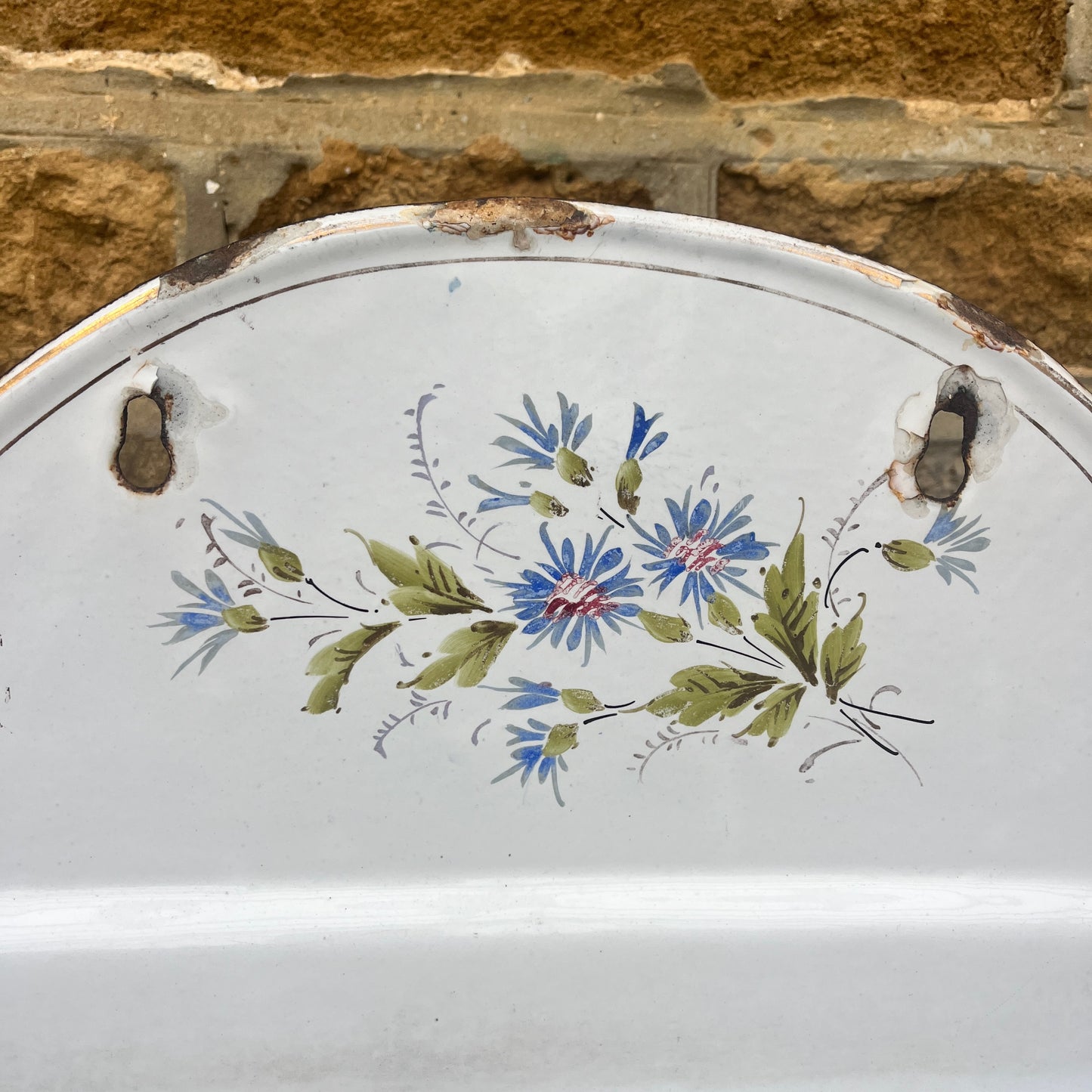Vintage French Fountain Bowl