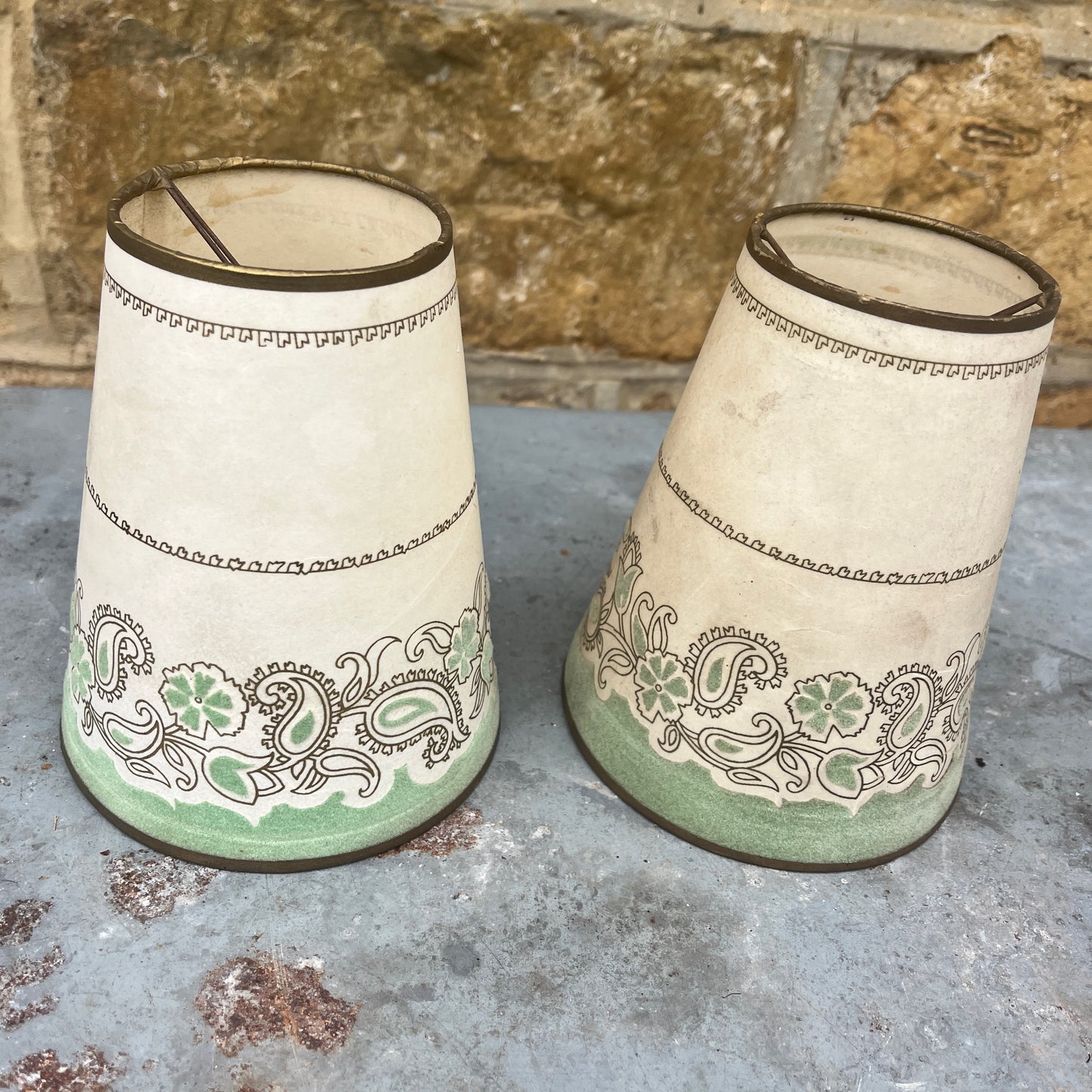 Vintage French Lampshades