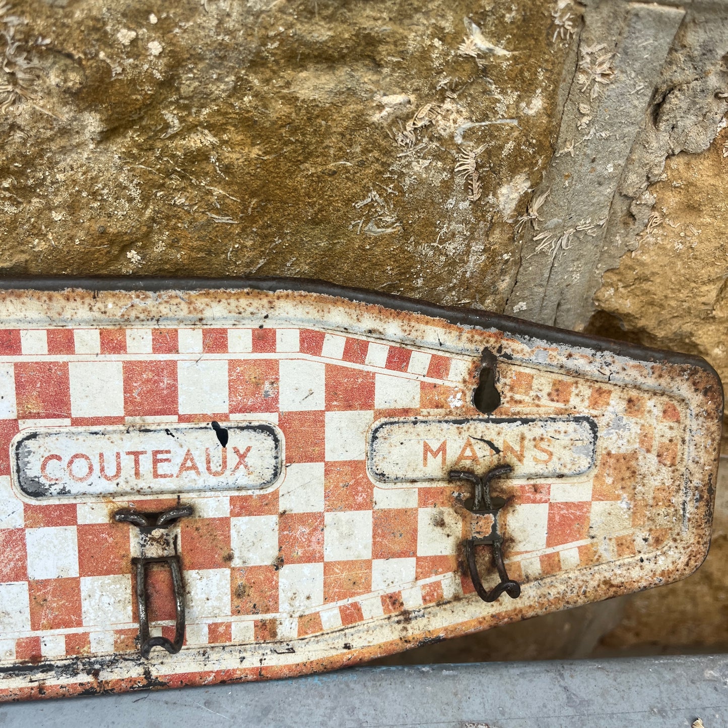 Vintage French Torchon Rack