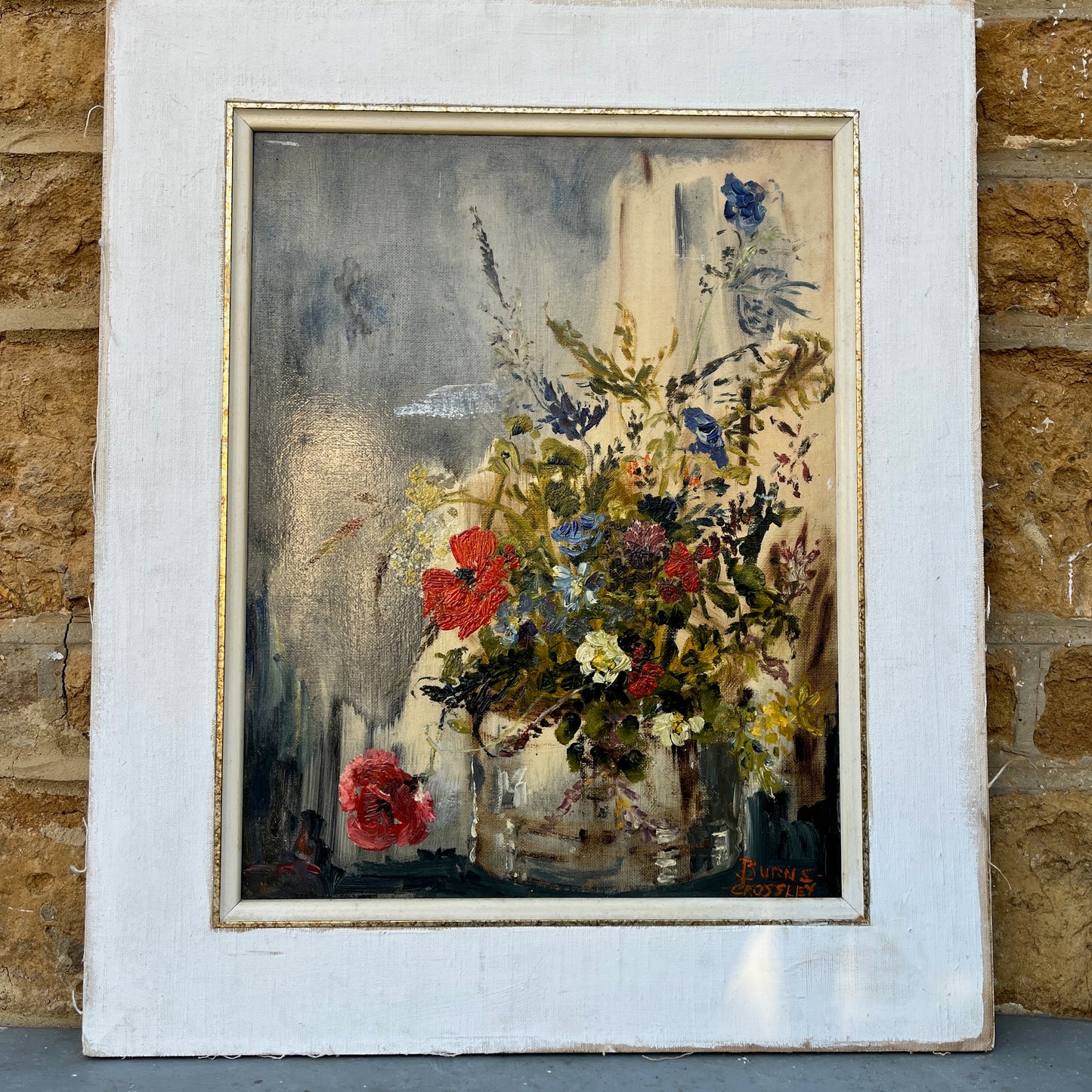 Spring by Constance Burns-Crossley, an original oil on canvas by the artist who exhibited at the Royal Academy of Arts in 1994