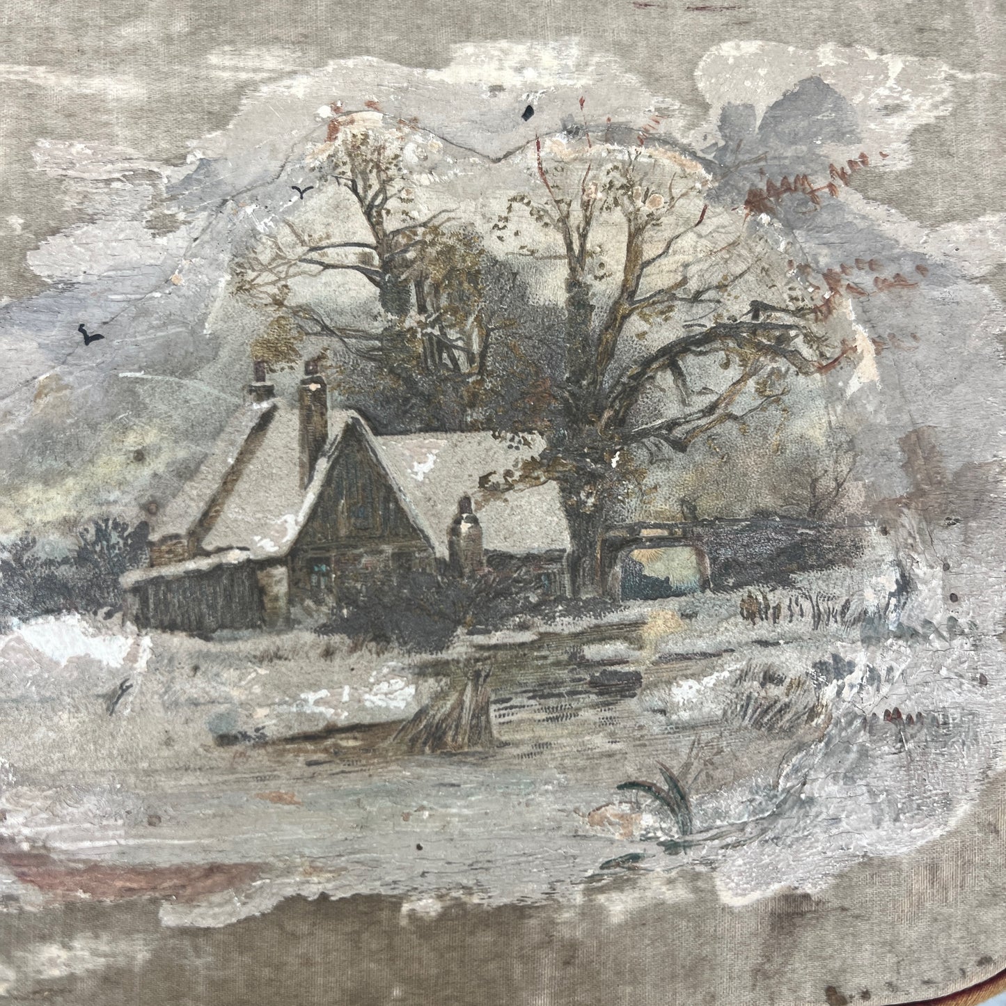 Vintage Silk Box