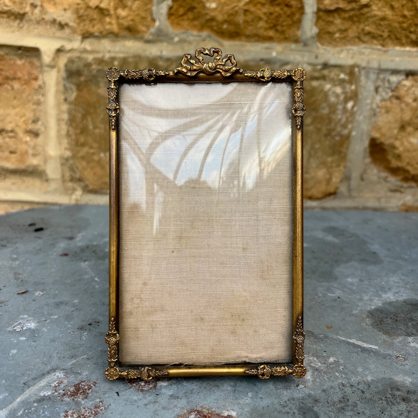 Small French Antique Photo Frame