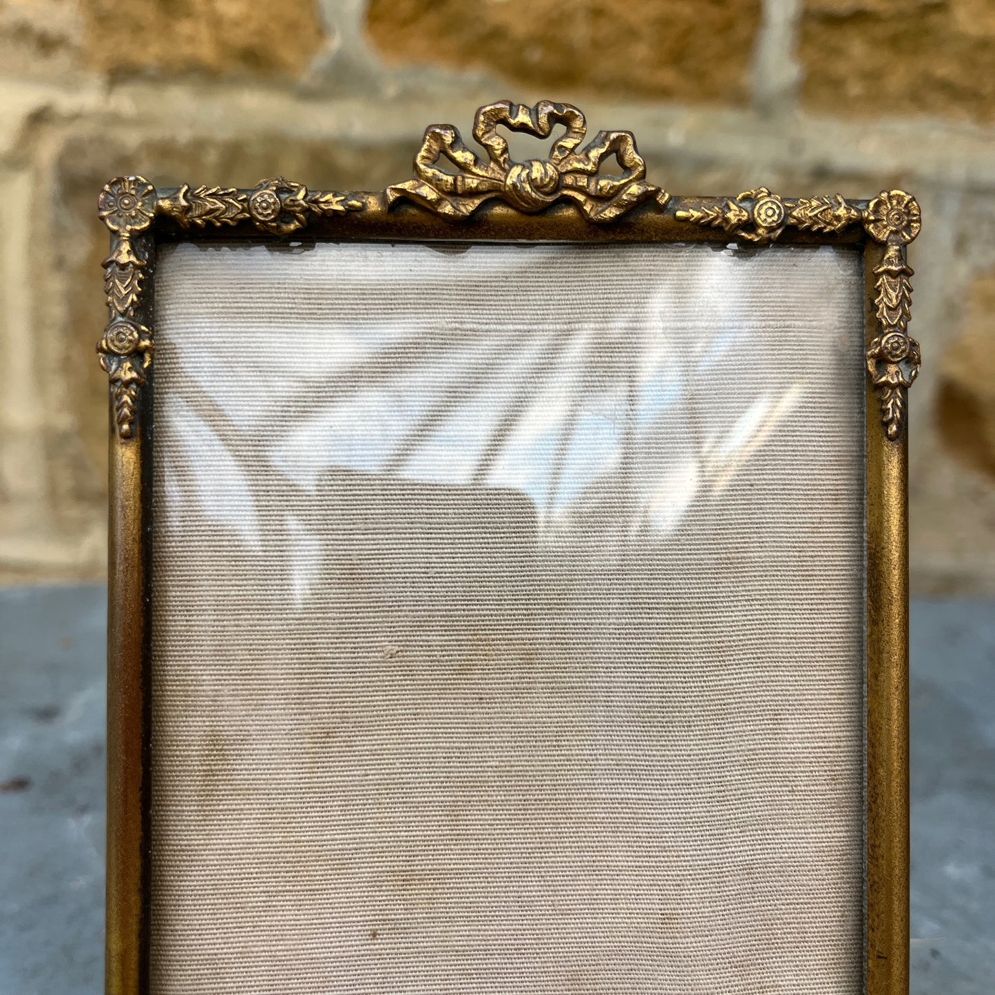 Small French Antique Photo Frame