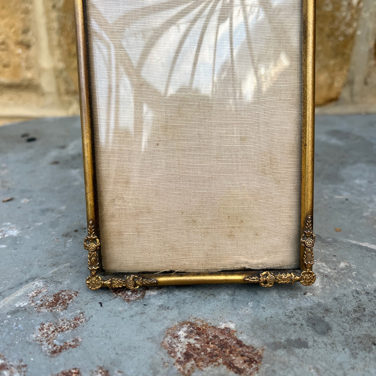 Small French Antique Photo Frame