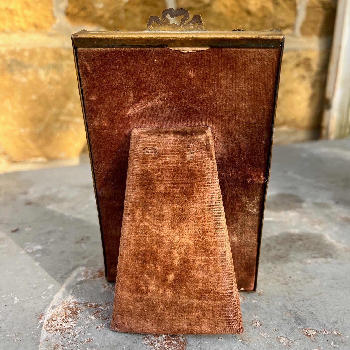 Small French Antique Photo Frame