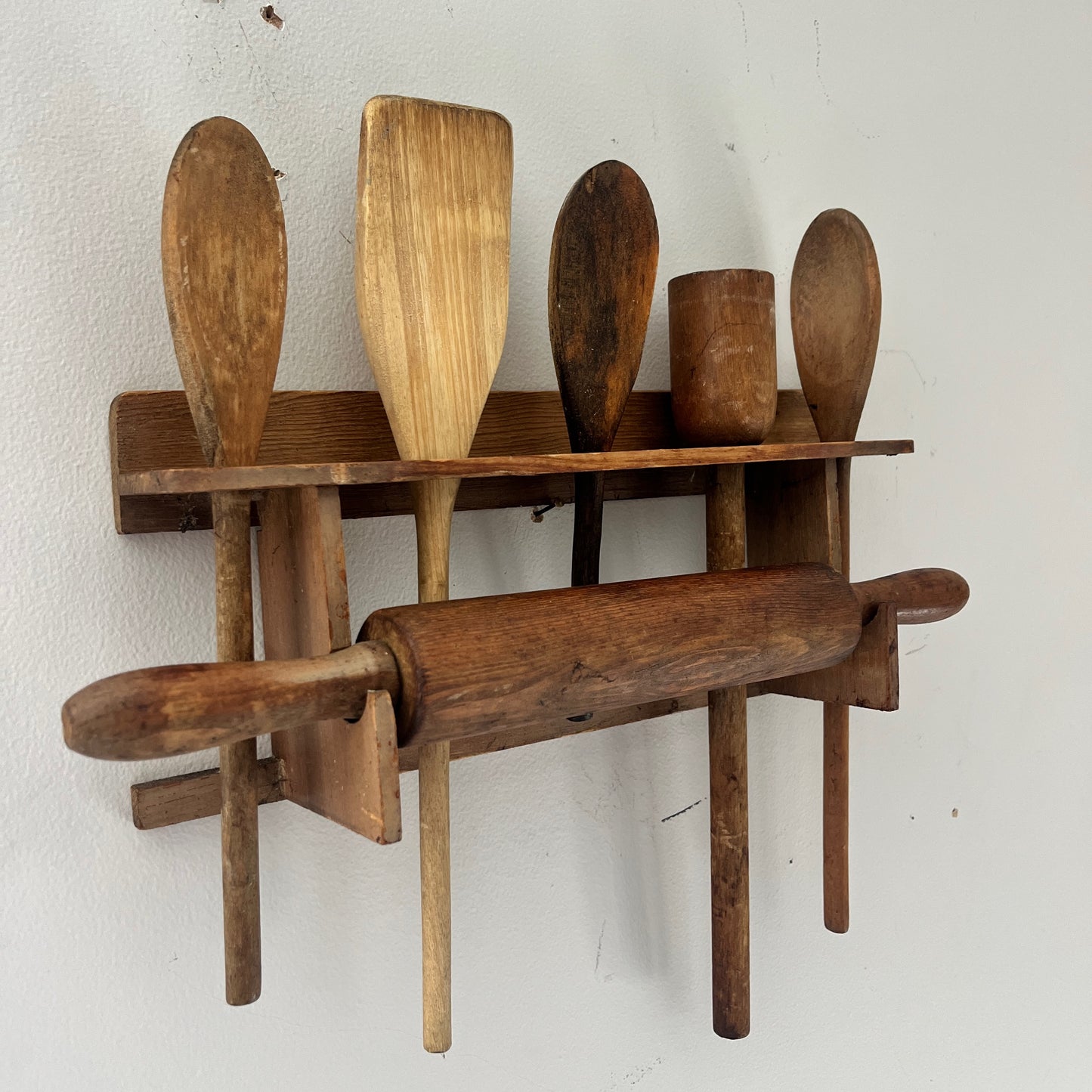 Vintage Utensil Rack