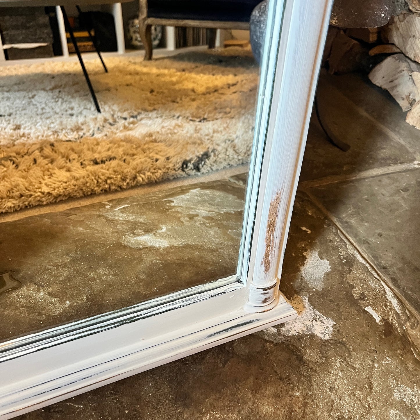 Vintage Belgium Mirror