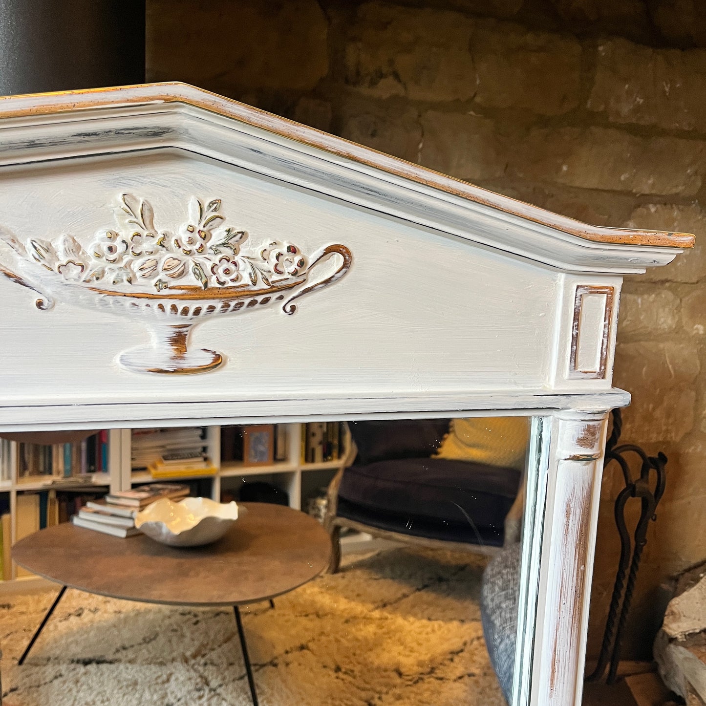 Vintage Belgium Mirror