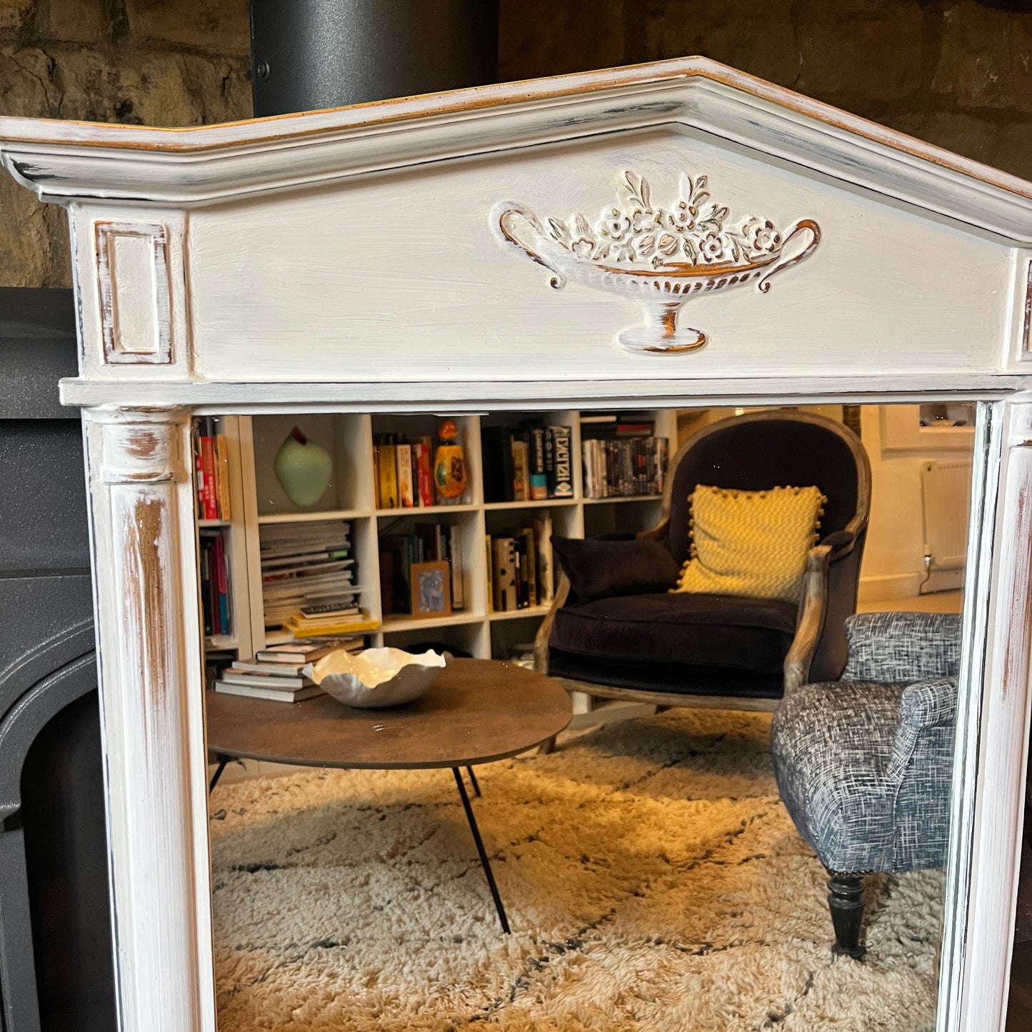 Vintage Belgium Mirror
