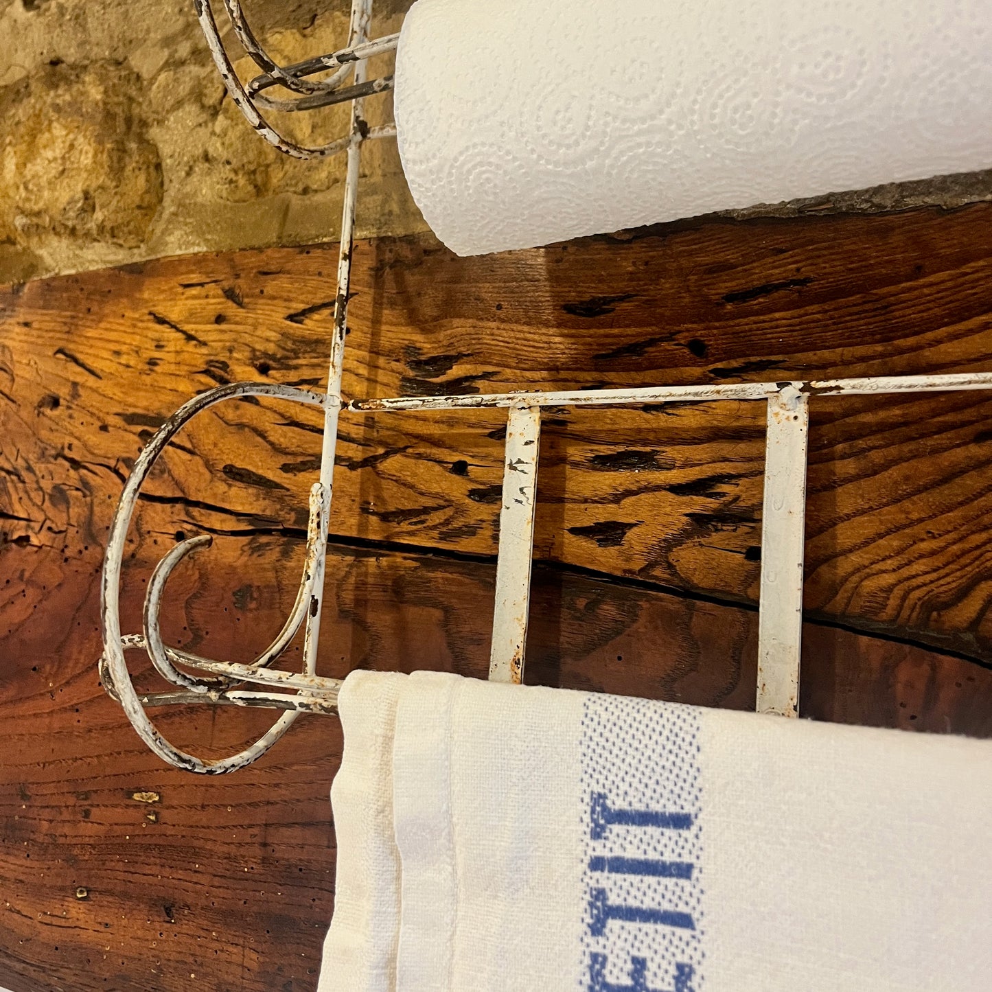 Vintage French Kitchen Rail