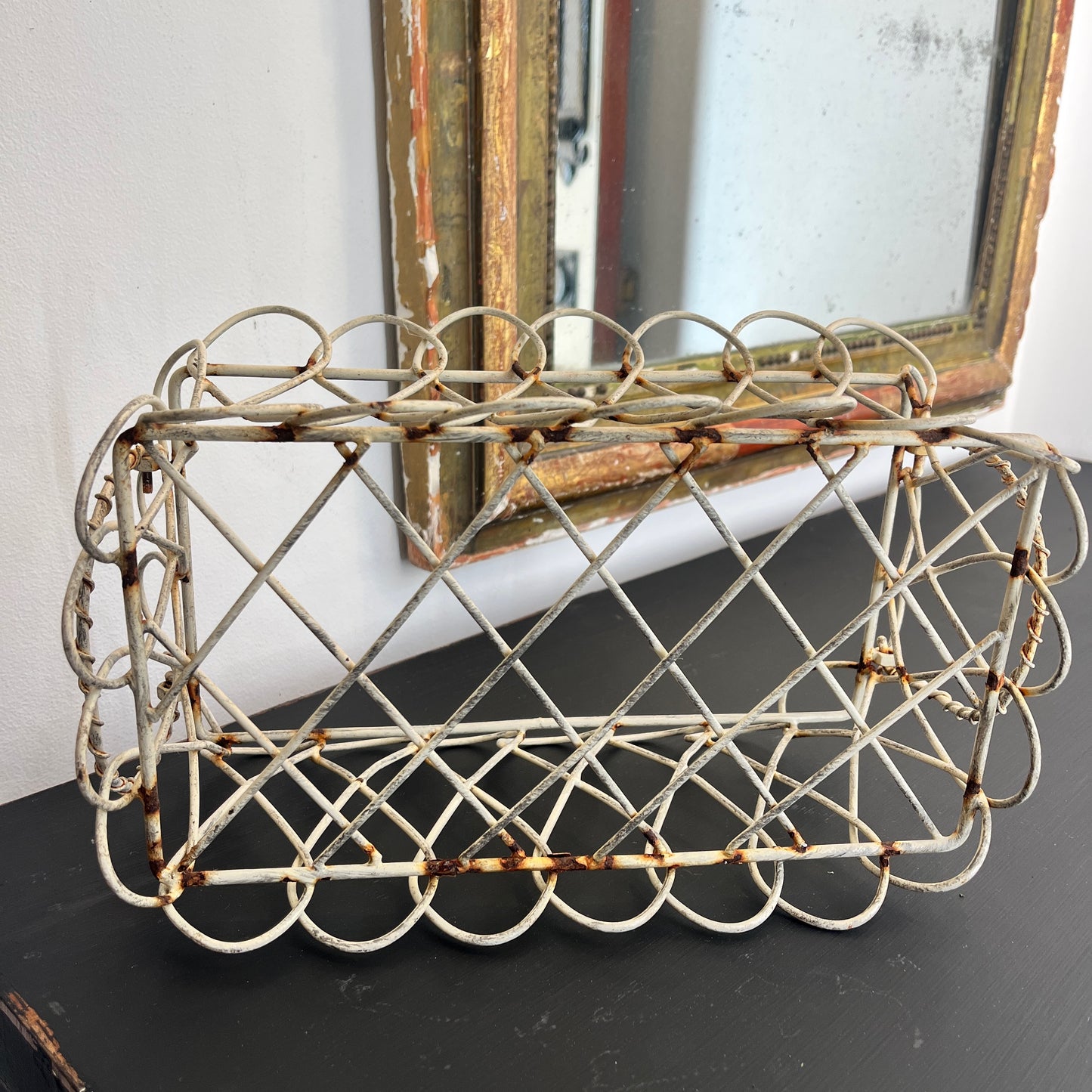 Vintage Wire Basket