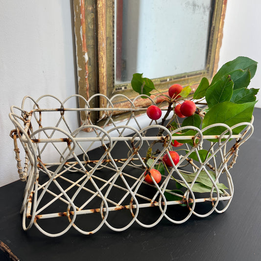 Vintage Wire Basket