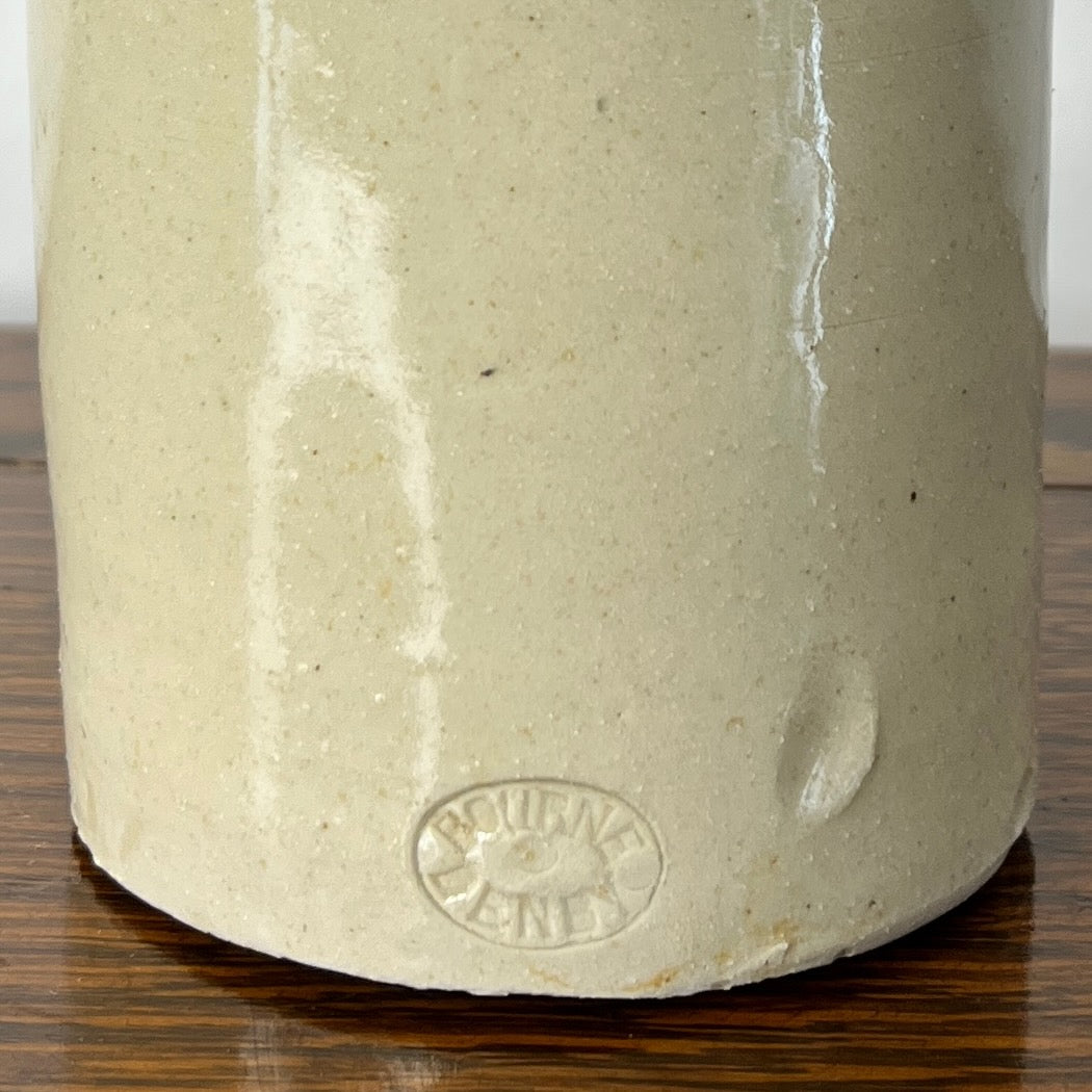 Victorian cream-colored ink pots with simple but elegant, vintage design