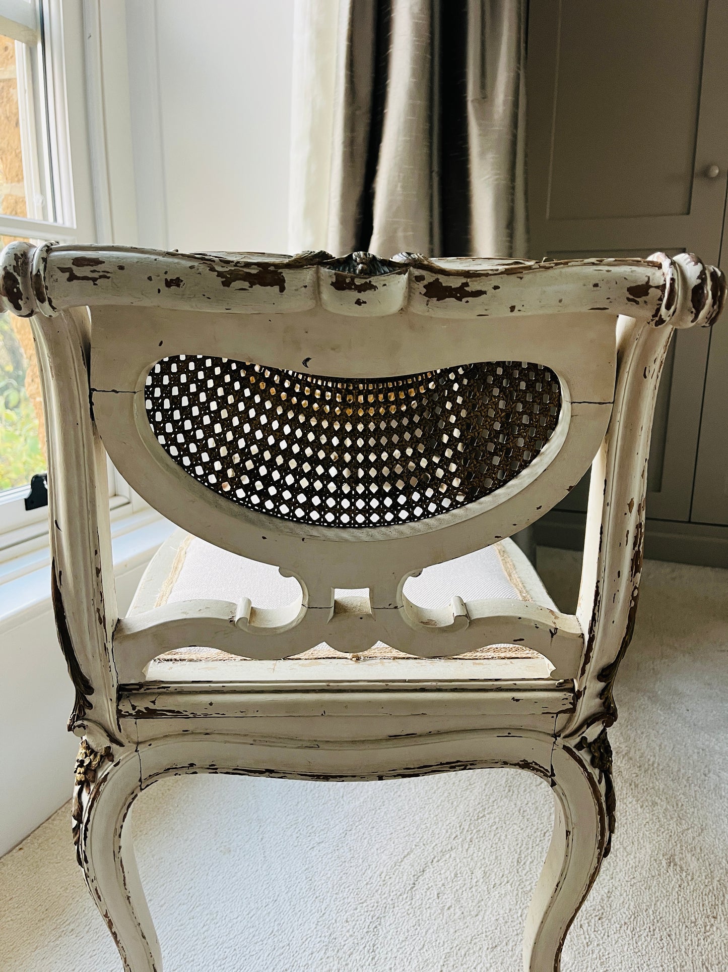 19th century French window seat