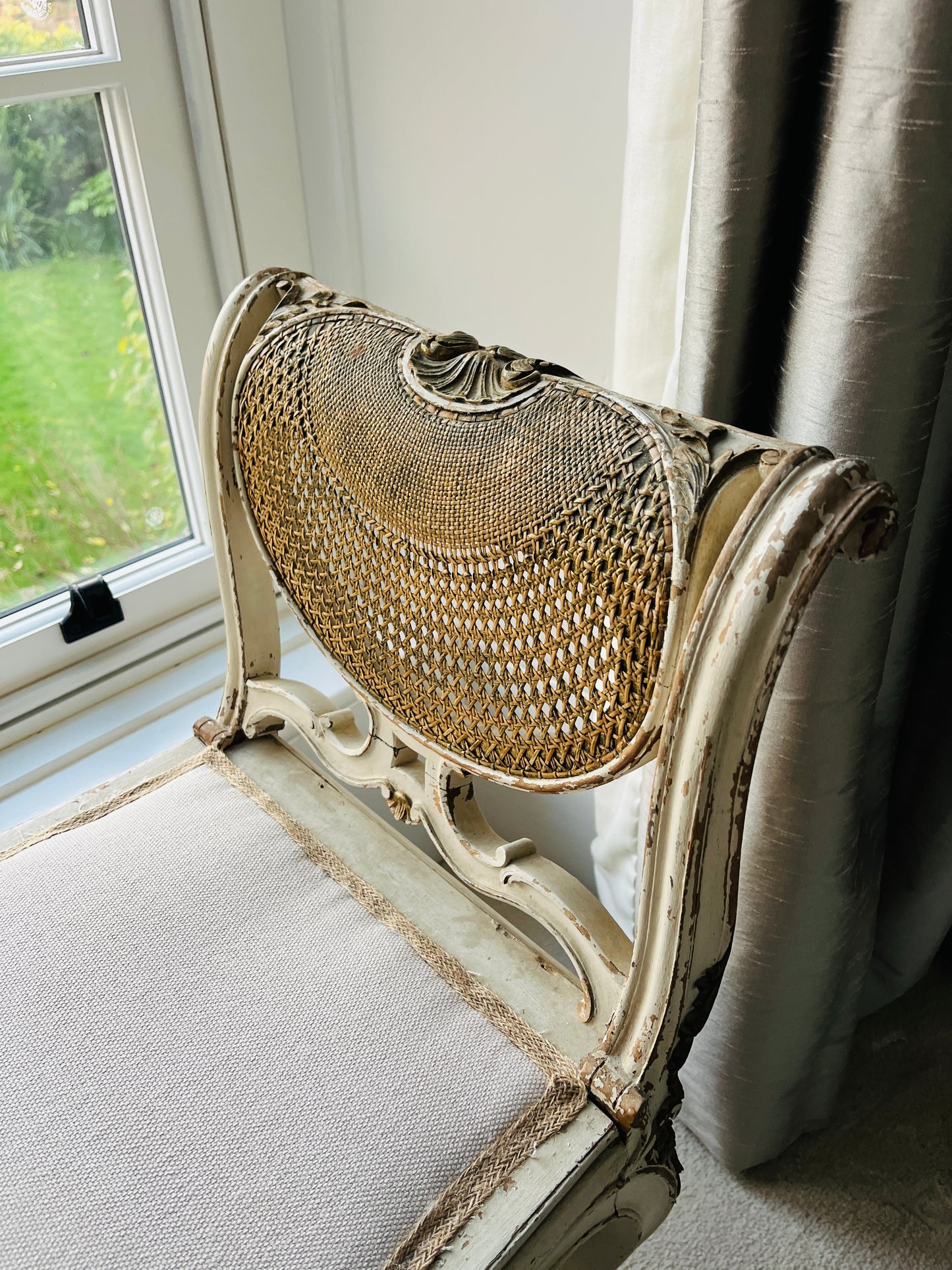 19th century French window seat