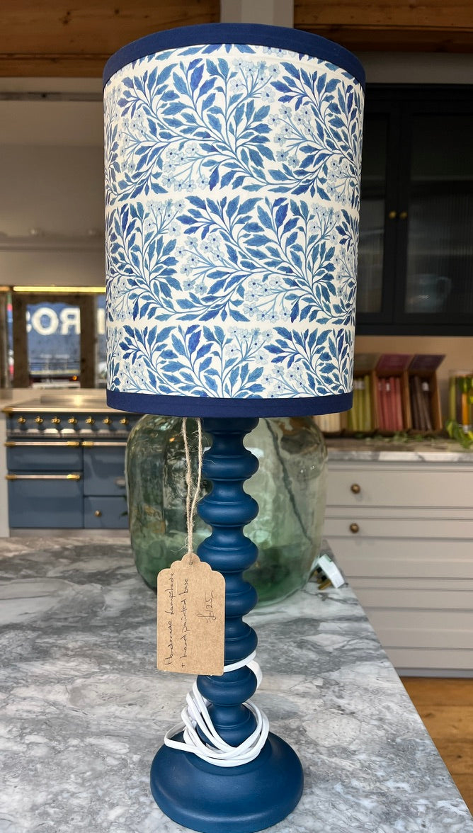 Contemporary 'William Morris' inspired lamp