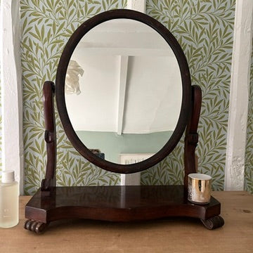 Antique dressing table mirror