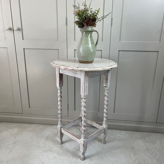 Small Vintage Barley Twist Table