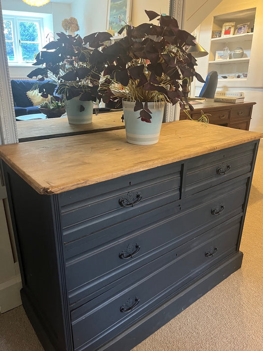 Blue Chest of Drawers