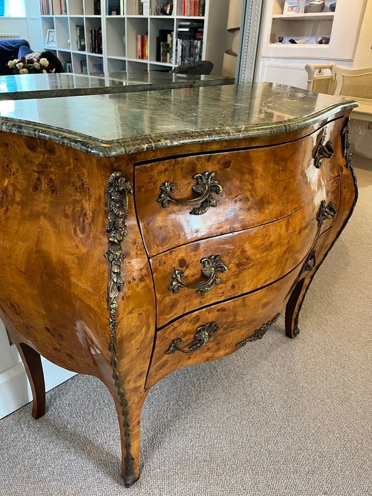 Beautiful French Bombe Commode