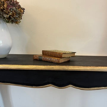 Black & Gold Console Table