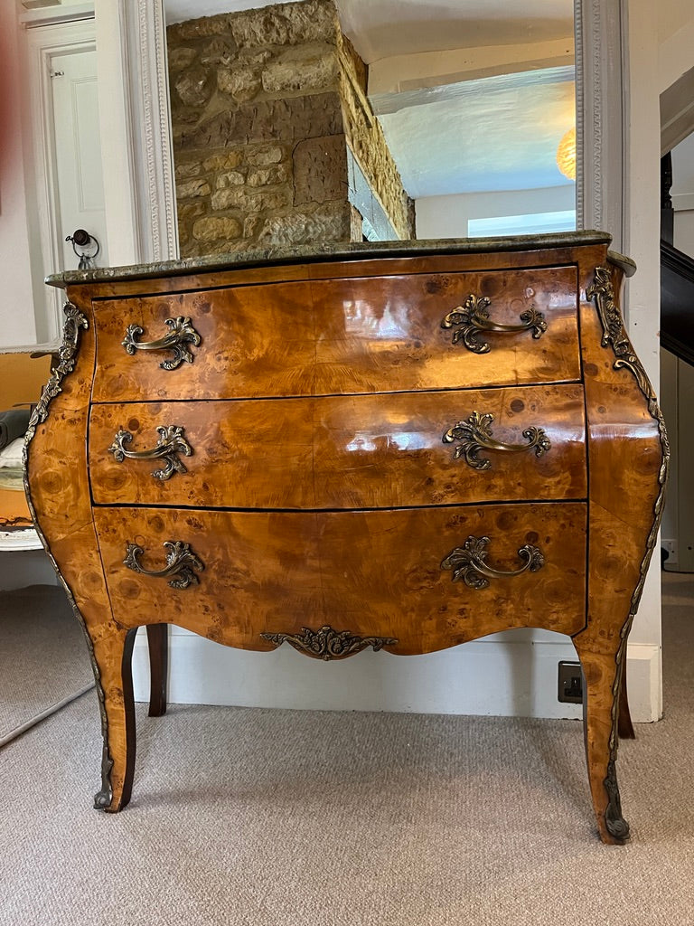 Beautiful French Bombe Commode