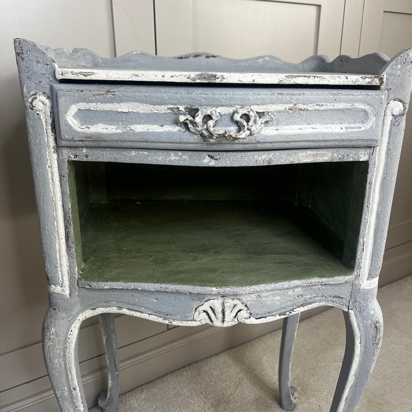Pair of Vintage French Bedside Tables