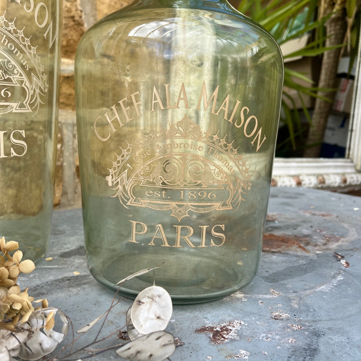 Large Decorative Glass Bottles