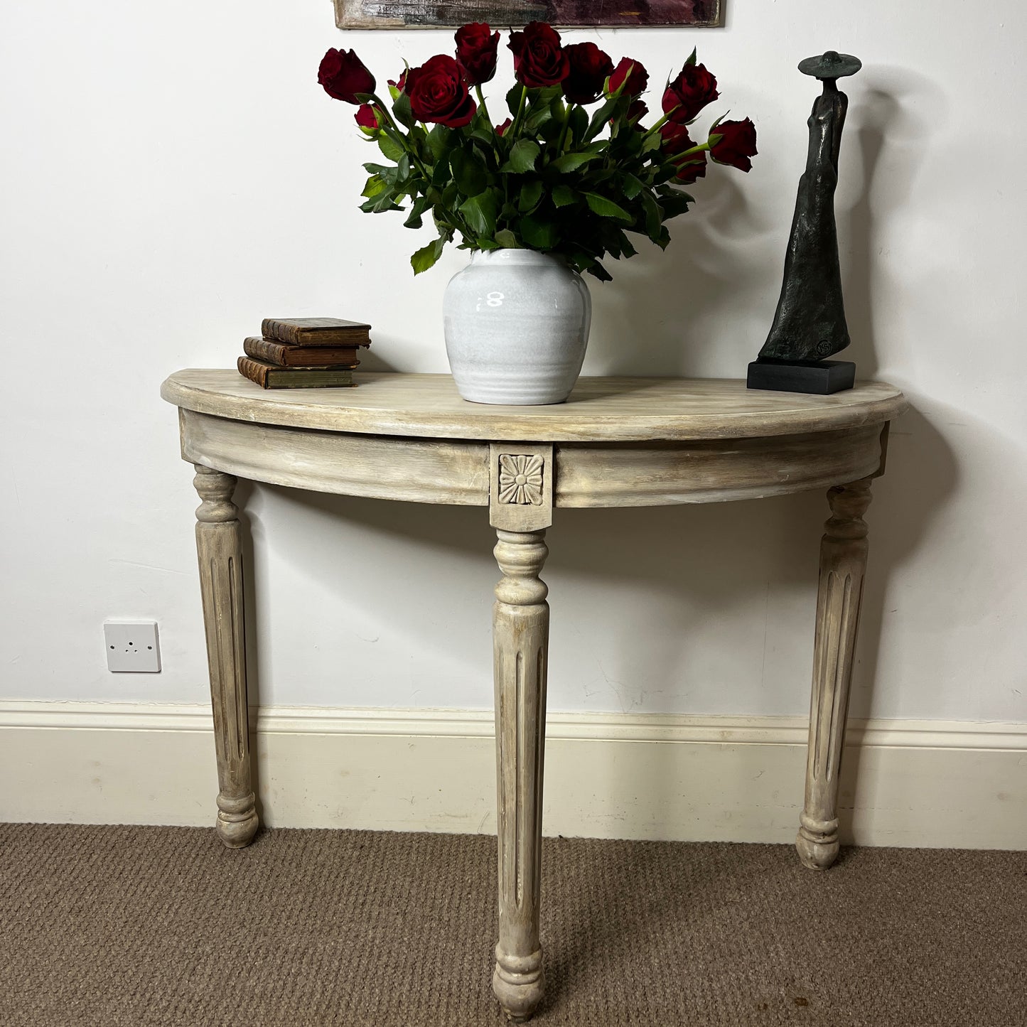 Gustavian Style Console Table