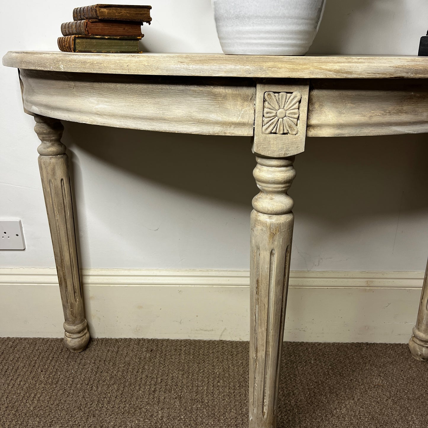 Gustavian Style Console Table