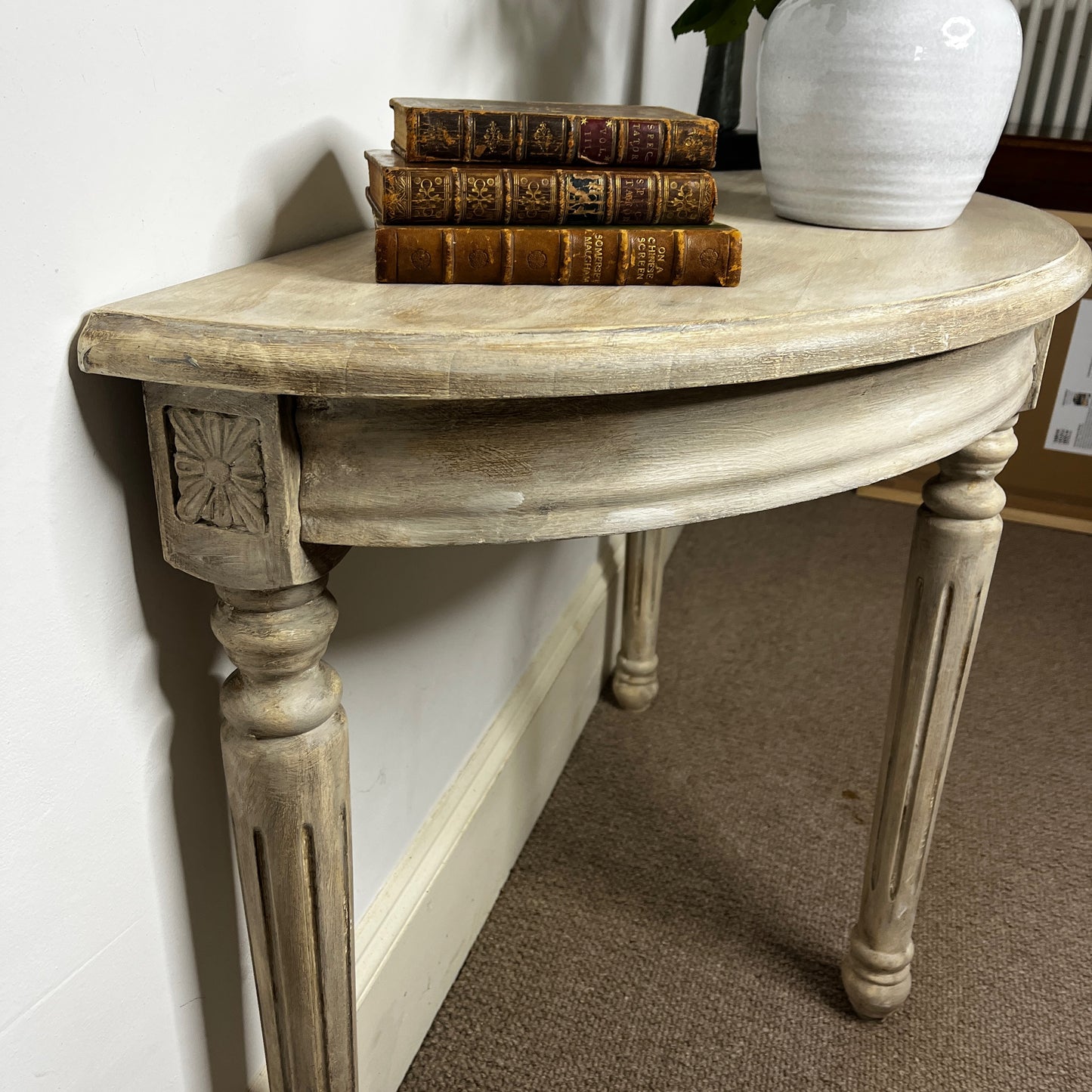Gustavian Style Console Table