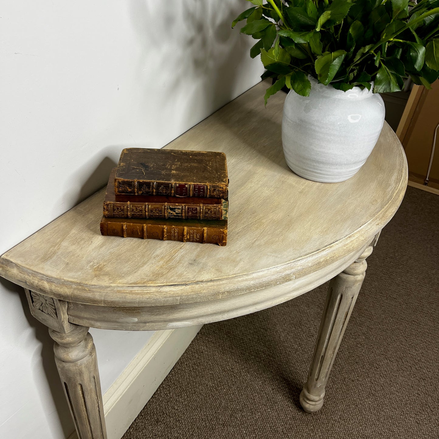 Gustavian Style Console Table