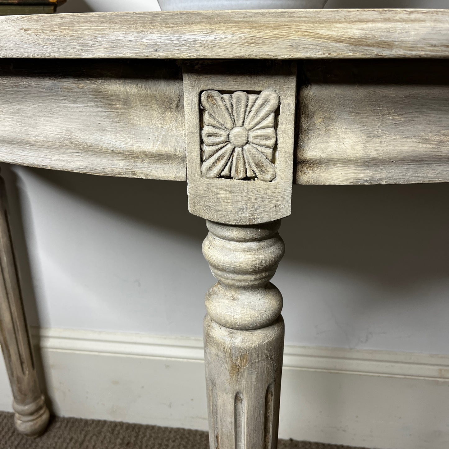 Gustavian Style Console Table