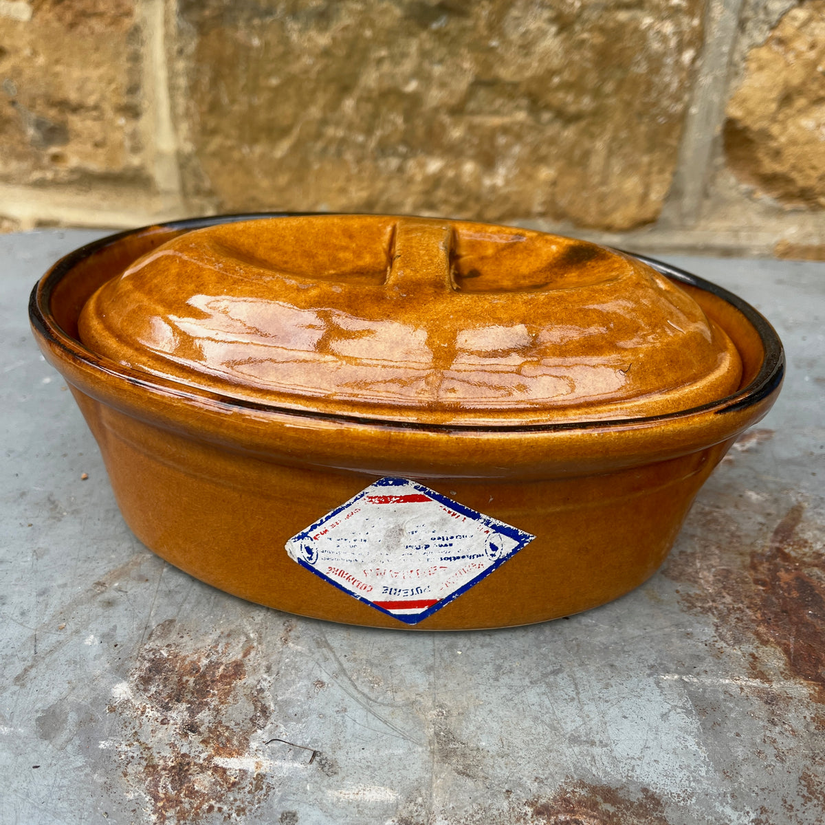 Vintage French Pate Tureen with Lid