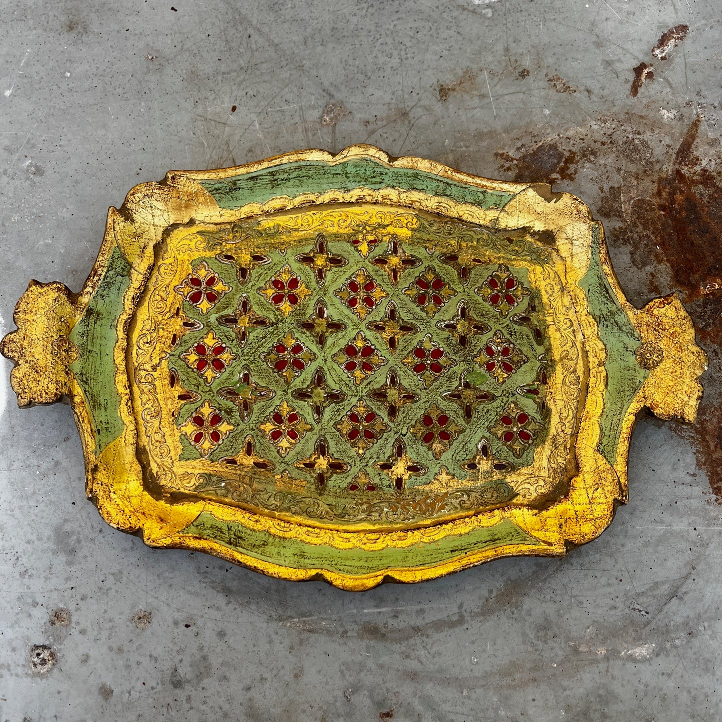 Small Florentine Tray