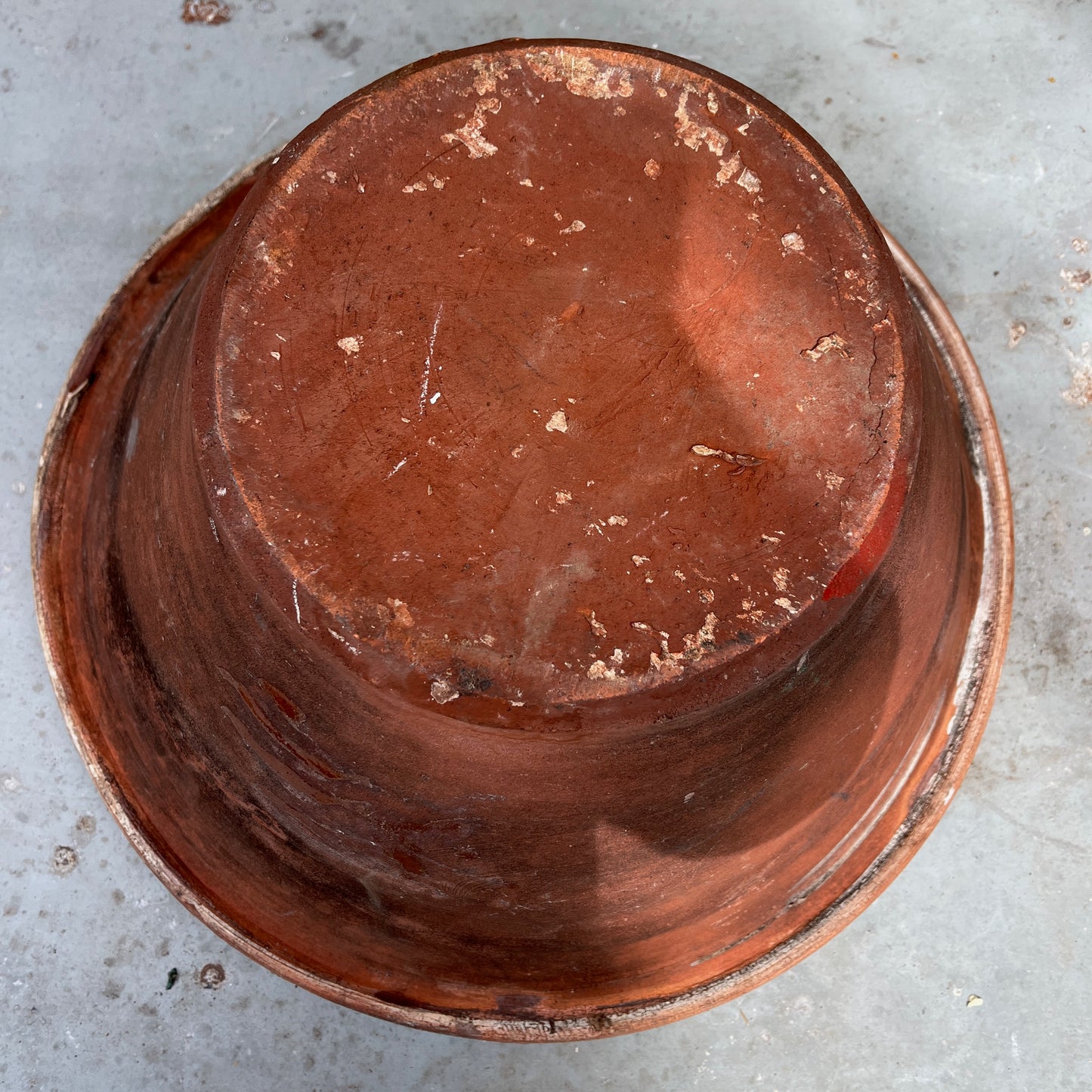 Victorian Dairy Bowl in Cream Glazed Earthenware