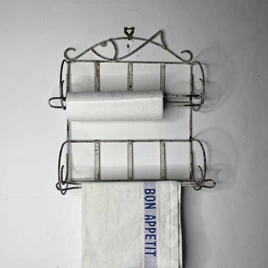 Vintage French Kitchen Rail