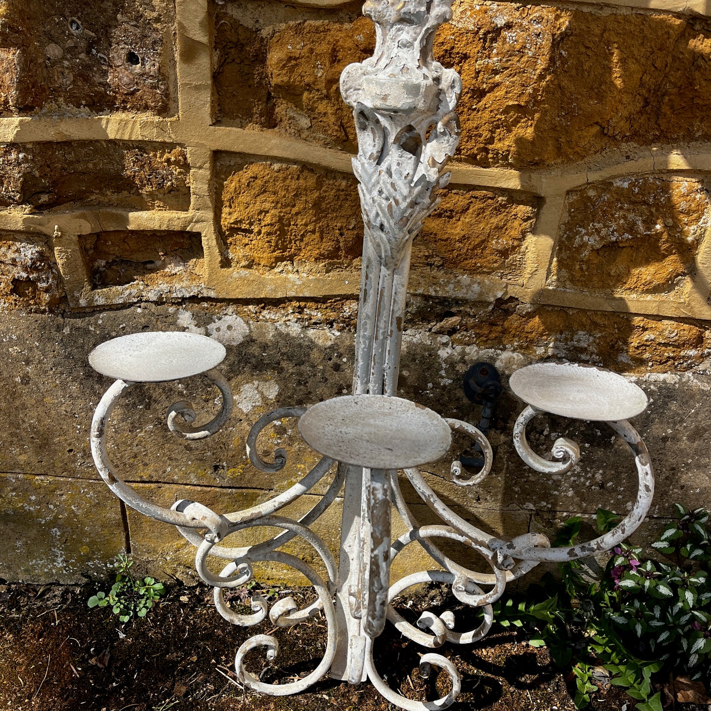 Large Vintage French Wall Sconce