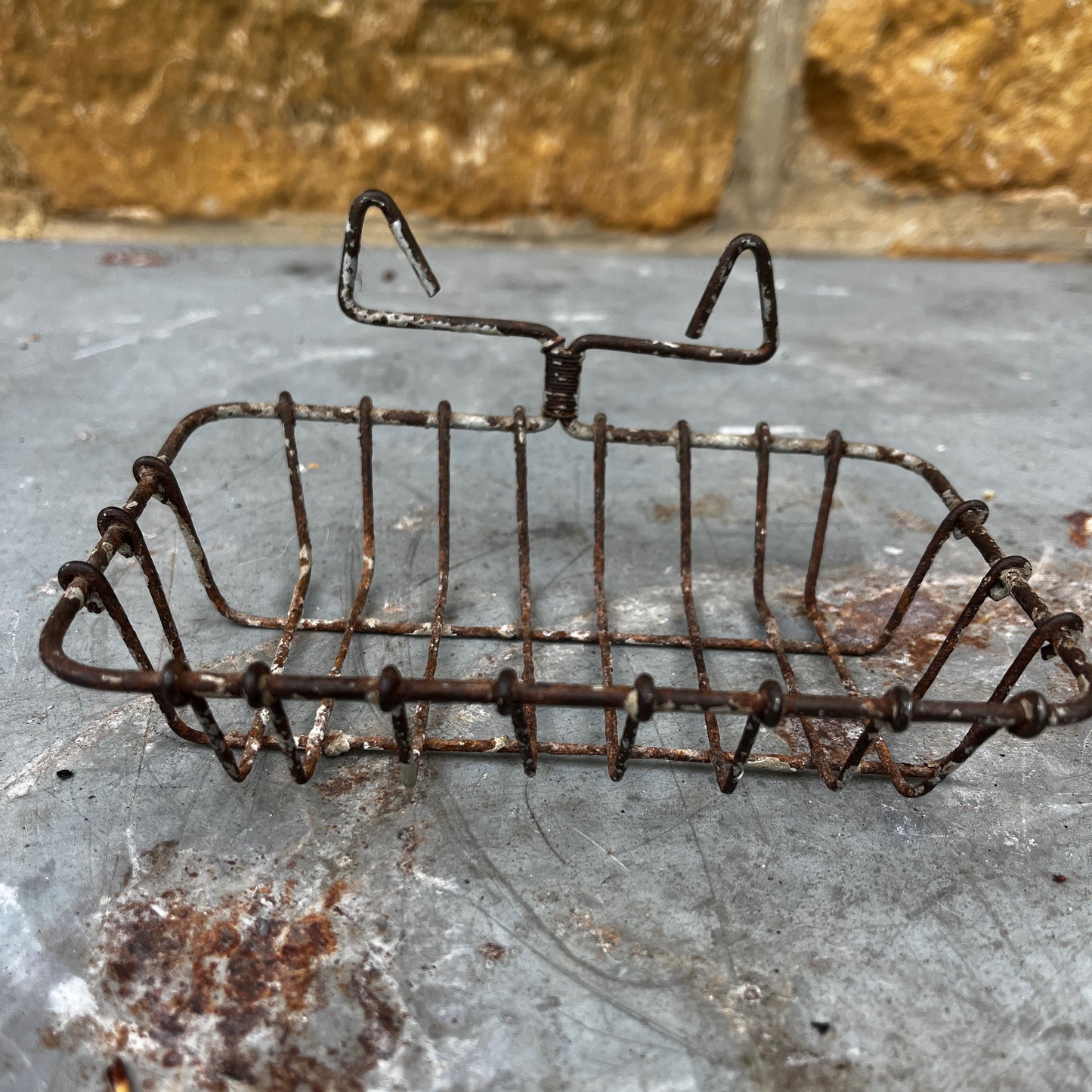 Vintage French Wire Soap Dish