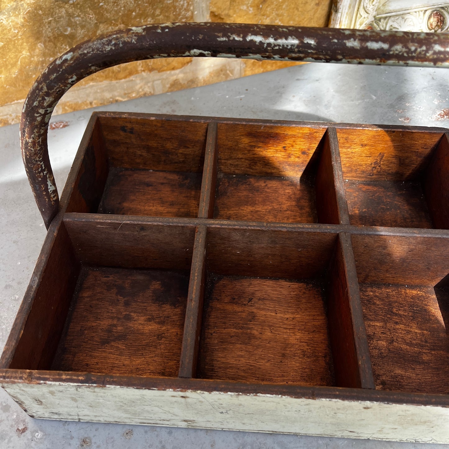 Vintage Wooden Seed / Garden Tray