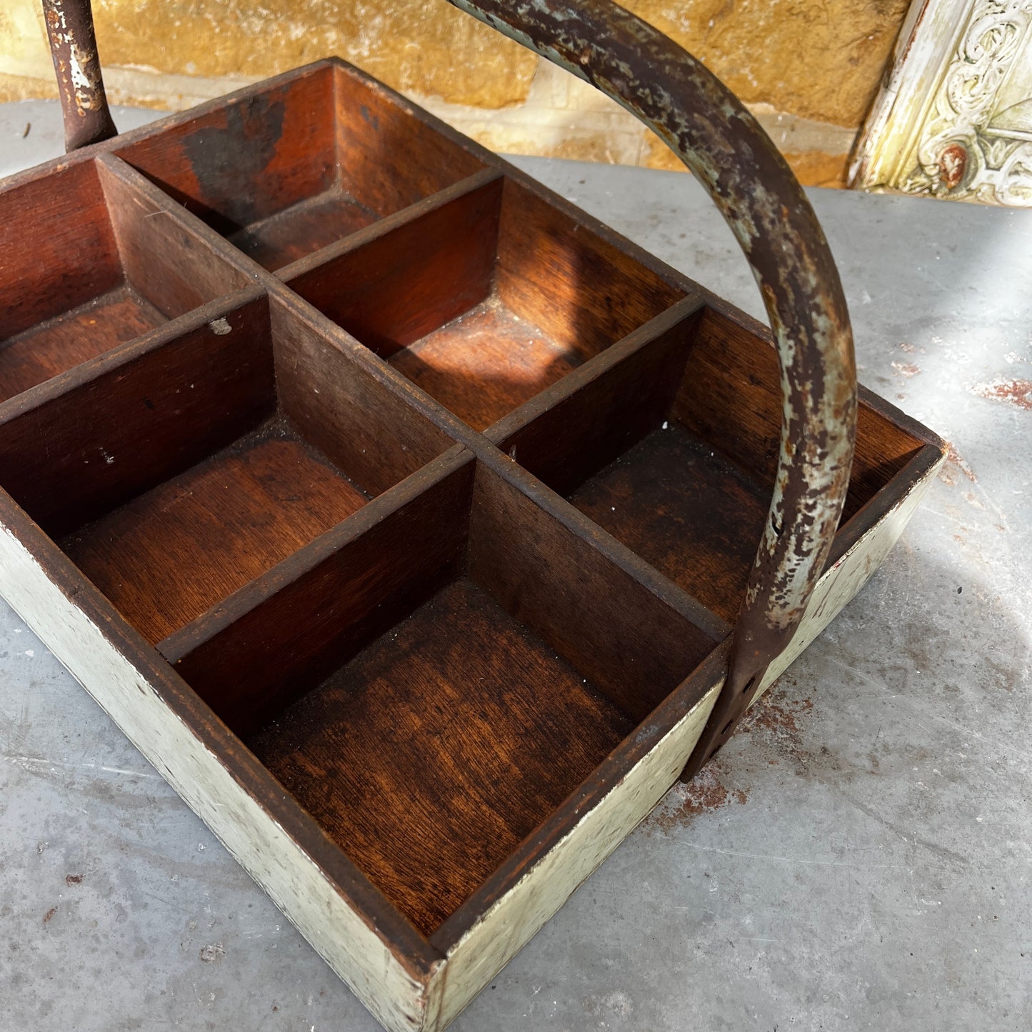 Vintage Wooden Seed / Garden Tray