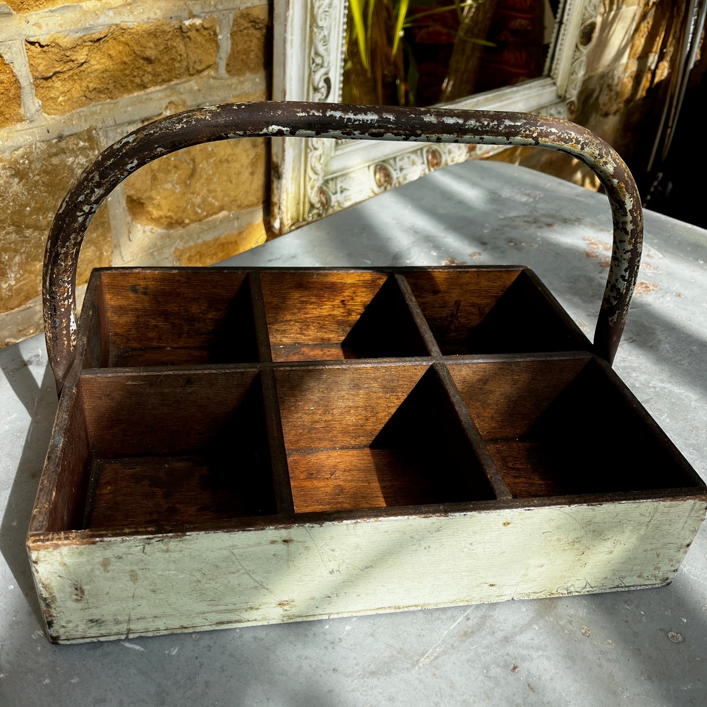 Vintage Wooden Seed / Garden Tray
